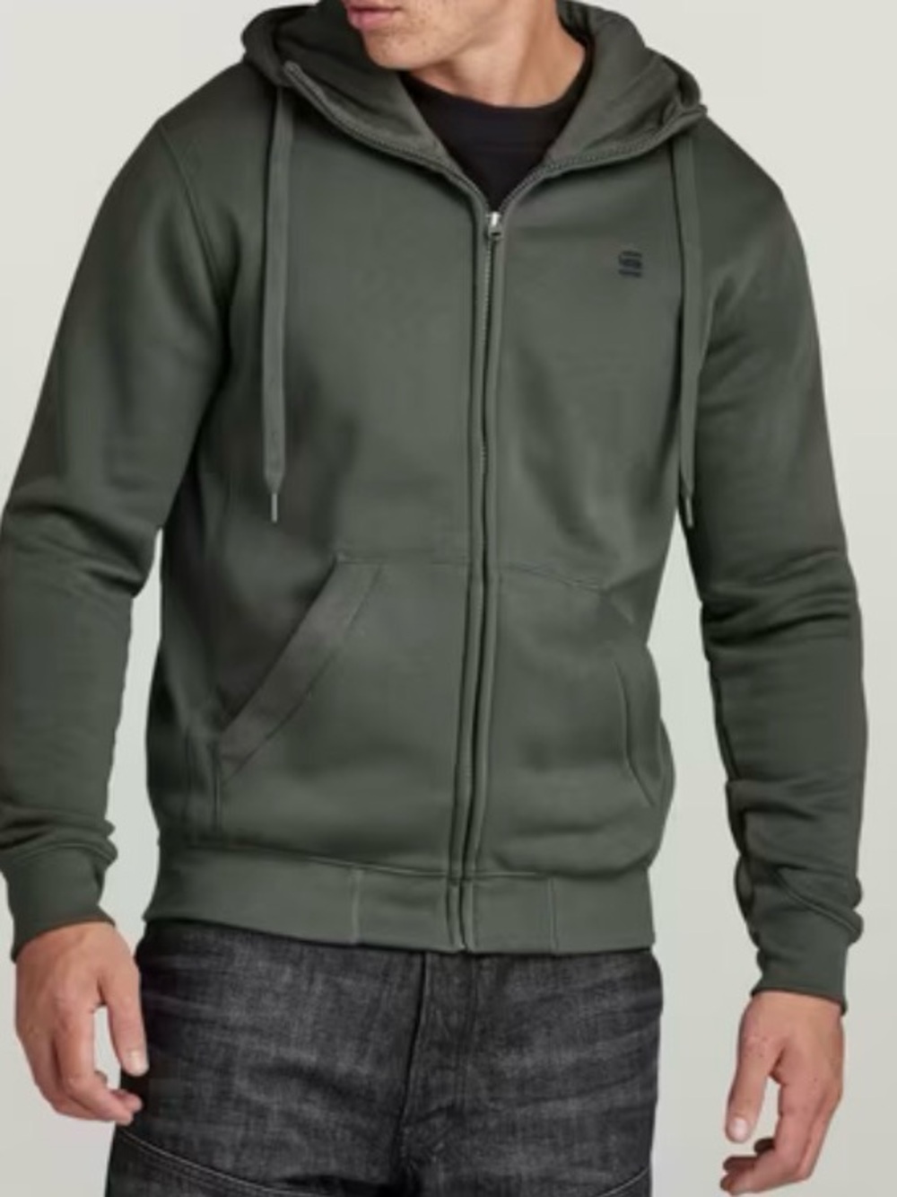 G-STAR Premium Core Zip Thru Hoodie, NWT Retail $130.00
